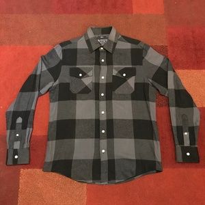 American Rag Gray Check Flannel